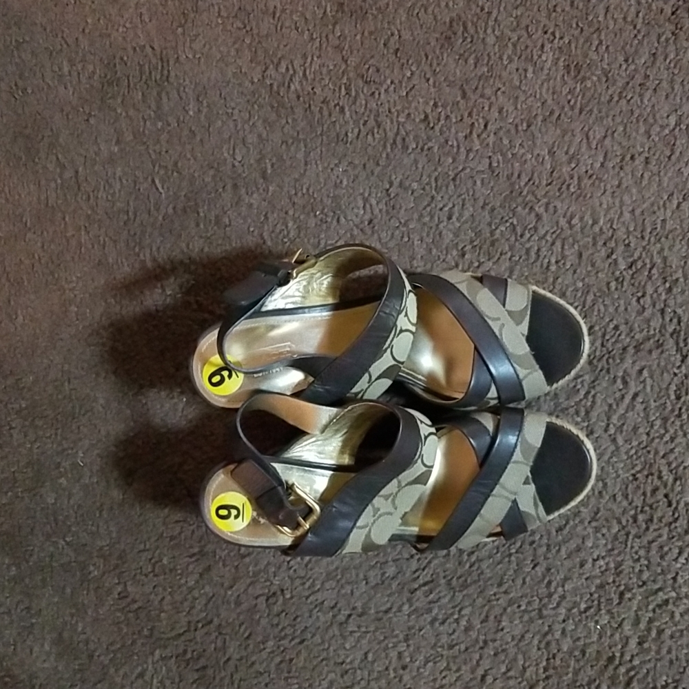Coach Wedge heels
